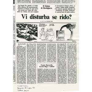 	Salone Bordighera 1987: Il Mattino	